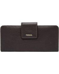 Fossil - Madison Leather Clutch - Lyst
