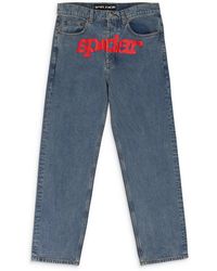 Sp5der - V3 Straight-Fit Jeans - Lyst