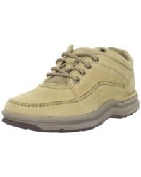 Rockport - World Tour Classic Nubuck Breathable Walking Shoes - Lyst