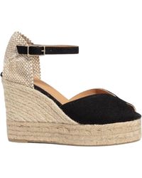 Castañer - Bianca Wedge Espadrille Sandal - Lyst