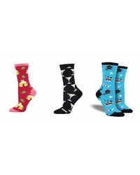 Socksmith - Hoppier Together & Stirred Martini & Movie Night Socks - Lyst