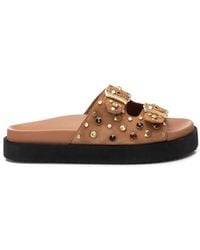 Xti - Double Buckle Sandals - Lyst