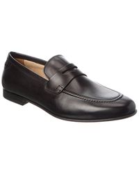 Ferragamo - Leather Loafer - Lyst
