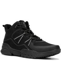 Reserved Footwear - Faux Leather Lace-up Hiking Boots - Lyst