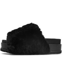 Roam - Cloud Shearling Stack Slip-On - Lyst