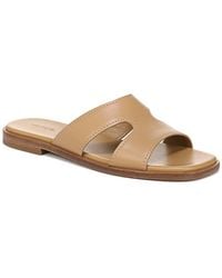 Vince - Meyers Leather Slide - Lyst