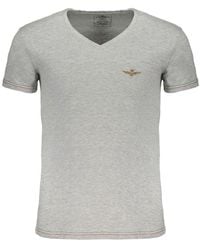 Aeronautica Militare - Cotton T-Shirt - Lyst