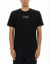 MM6 by Maison Margiela - Numeric Signature Mm6' T-Shirt - Lyst