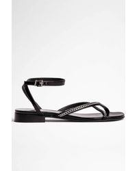 Zadig & Voltaire - Rockzy Sandal - Lyst