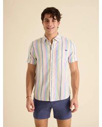 Chubbies - Resort Weave Friday Shirt Pastel Stripe Button Up Dsgl733 - Lyst