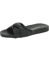 Kaanas - Slip-on Bow Slide Sandals - Lyst