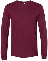 Bella Canvas - Jersey Long Sleeve Tee - Lyst