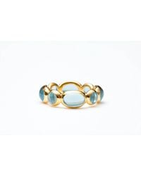 Avenue Chic - Ovali Eternity Stacking Ring - Lyst