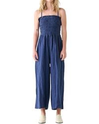 Dex - Smocked Top Jumpsuit - Lyst