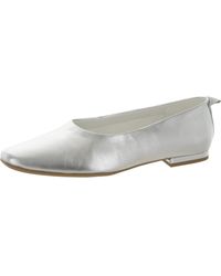 Franco Sarto - Vana Leather Slip On Ballet Flats - Lyst