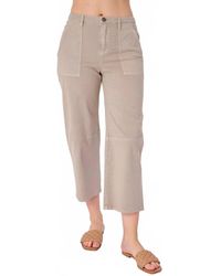 Marrakech - Anneheim Crop Barrel Leg Mini Flare Pants - Lyst