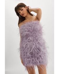 Lamarque - Triana Feather Dress - Lyst