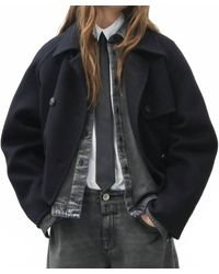Closed - Cropped Trench Coat - Lyst