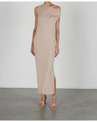 Enza Costa - Luxe Knit Exposed Shoulder Dress - Lyst