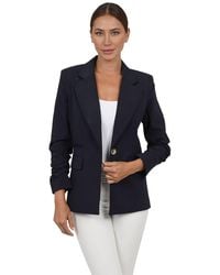 Love Token - Claire Woven Blazer - Lyst