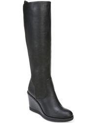 Zodiac - iggy Faux Leather Pull On Wedge Boots - Lyst