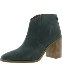 Lucky Brand - Pellyon Suede Almond Toe Ankle Boots - Lyst