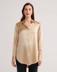 LILYSILK - Oversize Style Silk Blouse For - Lyst