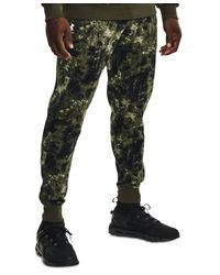 Under Armour - Activewear Rival Fleece Cloud Camo Jogger Pants - Lyst