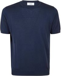 Lardini - Crew-Neck Short-Sleeved T-Shirt - Lyst