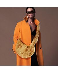 Fashnzfab - Faux Fur Fuzzy Plush Crossbody Bag - Lyst