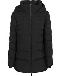 Herno - A-Shape Down Jacket With Integrated Hood And Goose Down Padding - Lyst