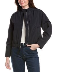 Vince - Cropped Bomber Jacket - Lyst