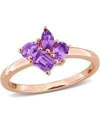 Mimi & Max - Multi-Gem Cluster Ring Sterling - Lyst