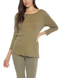 NYDJ - Forever Comfort Ribbed 3/4 Sleeve T-shirt - Lyst