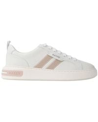 Bally - Maxim Leather Low-Top Sneakers, Brand Size 36 Us - Lyst