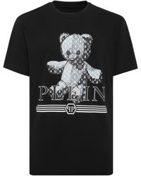 Philipp Plein - Round Neck T-Shirt Teddy Monogram - Lyst