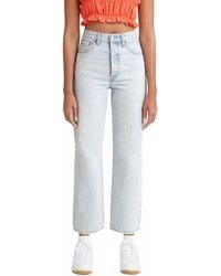 Levi's - Ribcage Straight Ankle Jeans - Lyst