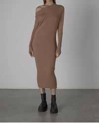 Enza Costa - Sweater Knit Slouch Dress - Lyst