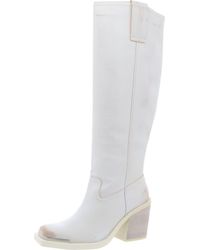 Madden Girl - Dollee Faux Leather Square Toe Knee-High Boots - Lyst