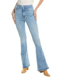 7 For All Mankind - Ultra High Rise Skinny Flare Met Jean - Lyst