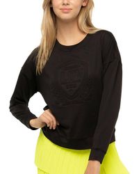 Lucky in Love - Round Neck Long Sleeve Top - Lyst