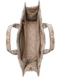 MICHAEL Michael Kors - Michael Kors Gigi Large Grab Tote natural/luggage One Size - Lyst