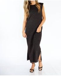 Lanhtropy - Glitter Knit Dress - Lyst