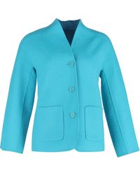 ESCADA - Single-Breasted Jacket With Pockets - Lyst