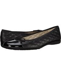 French Sole - Passport Flat Leather Cap Toe Slip-On Zogg779 - Lyst