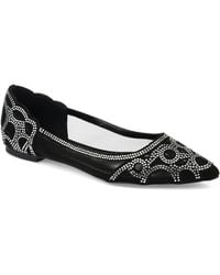 Journee Collection - Collection Wide Width Batavia Flat - Lyst