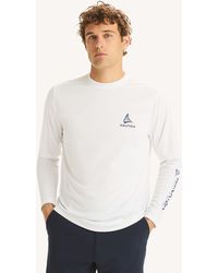 Nautica - Otf Long-Sleeve Performance Upf 50+ Shirt - Lyst