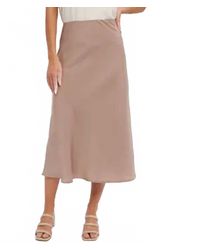 Bluivy - Satin Midi Skirt - Lyst