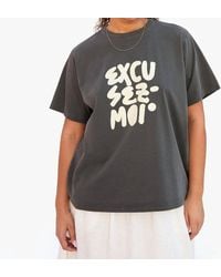 Clare V. - Excusez Moi Original Short Sleeve Tee - Lyst