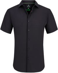 Tom Baine - Solid Performance Button Down - Lyst